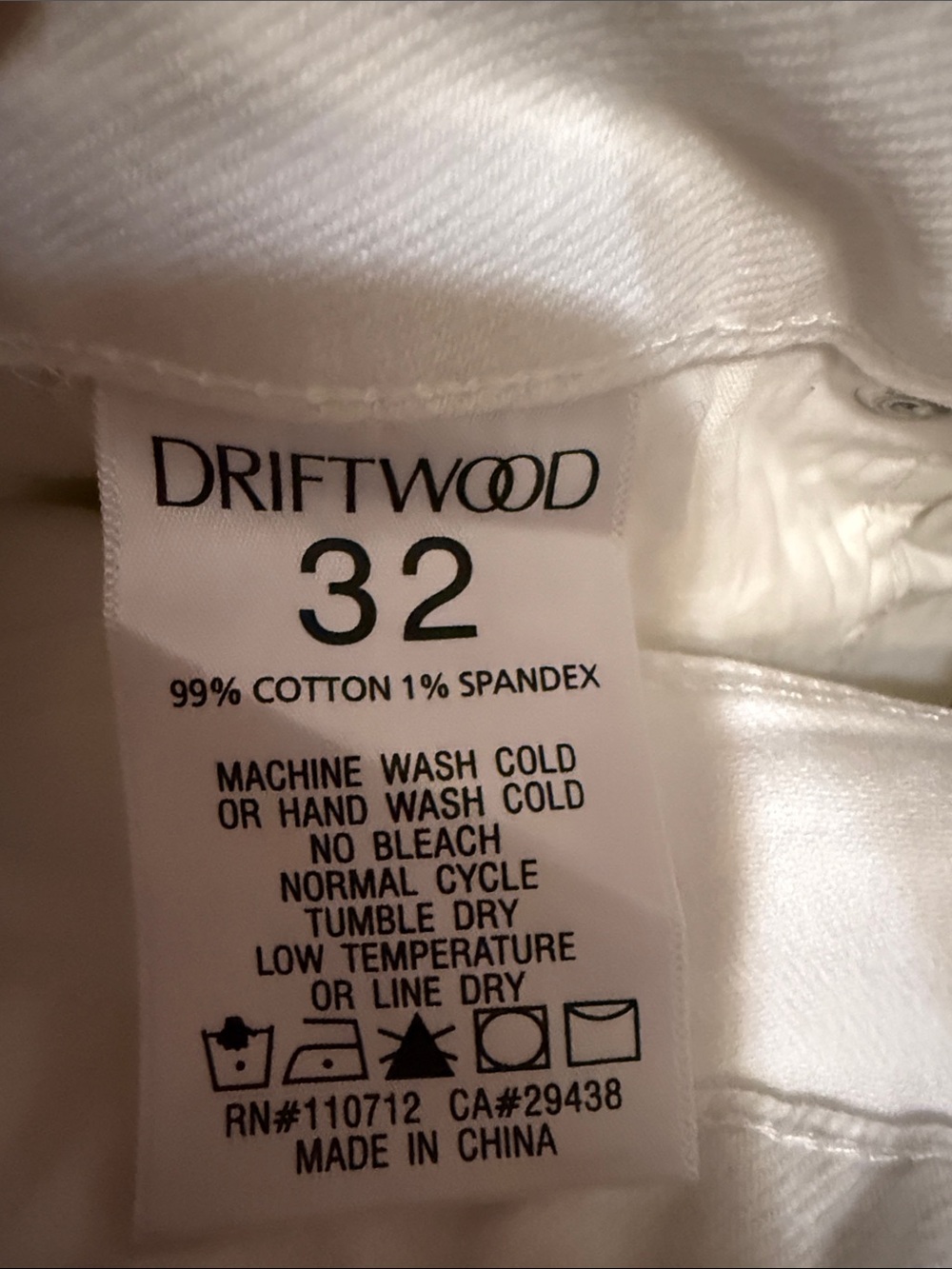 DRIFTWOOD White Pants with Nautical Embroidery - Picture 10 of 10